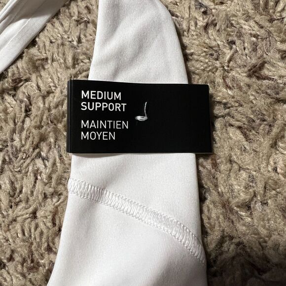 Adidas Plus Size 3X Training Medium Support Better 3-Stripes Bra NWT - Flaw - Picture 7 of 11